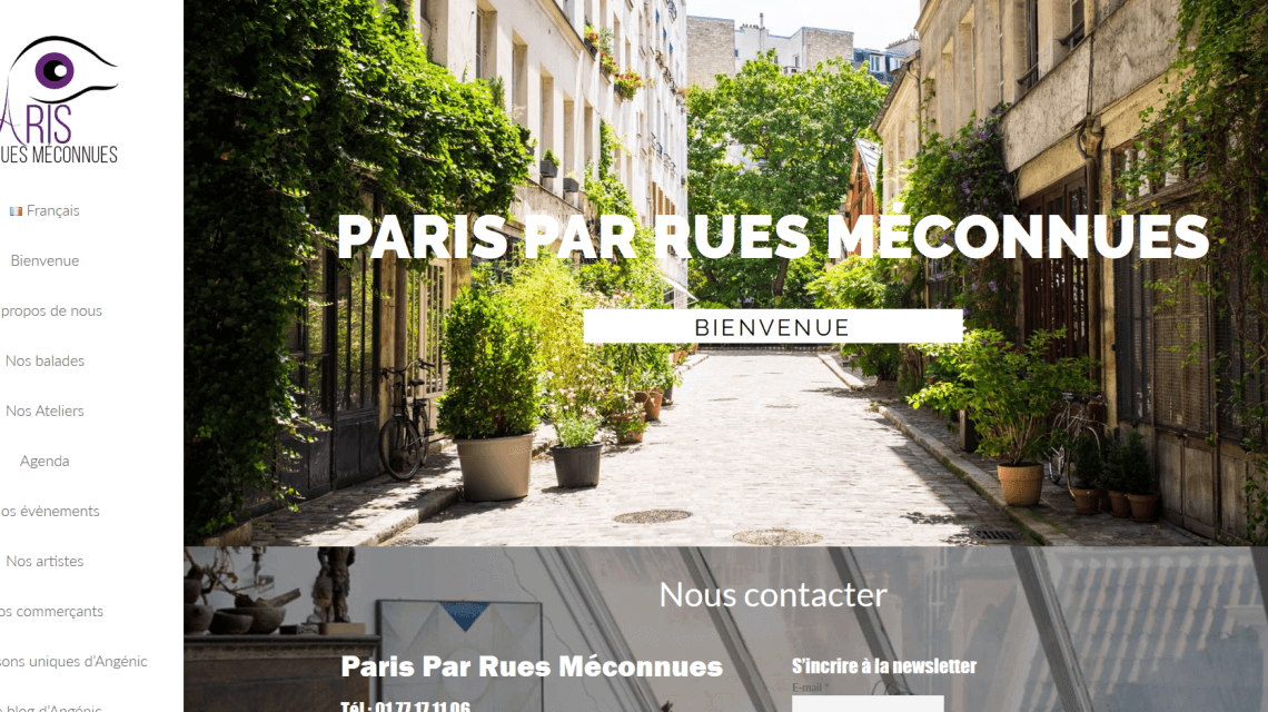 Paris par rues méconnues